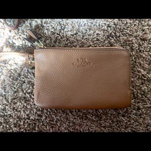 Small coach wristlet